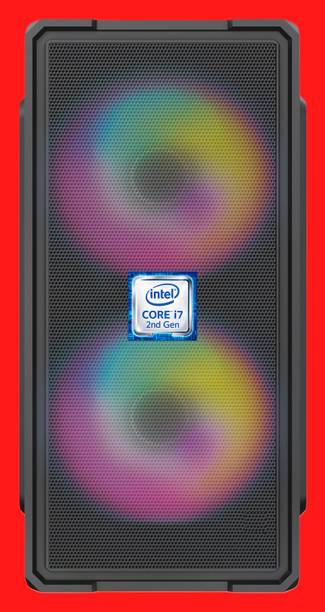 MSARUNA Core™ i7 - 2600 Processor [8MB Smart Cache, 3.40 GHz] [ACX-N5] Intel® Core™ i7-2600 Processor | Gaming PC with RGB Fans (8 GB RAM/Intel® HD Graphics/256 GB SSD Capacity/Windows 11 Pro) Mini Tower with MS Office