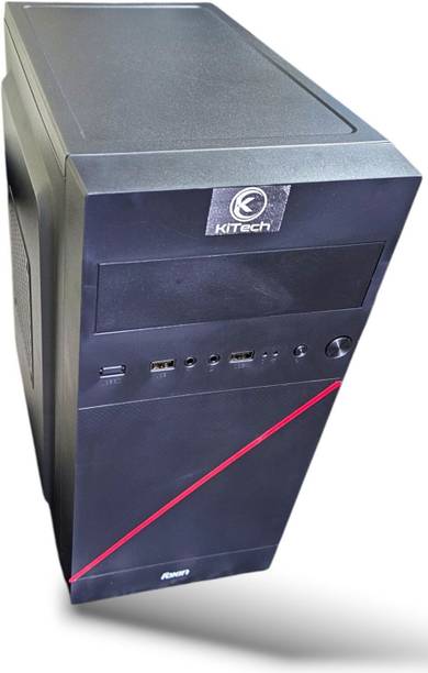 KiTech foxin I3 2ND (4 GB RAM/UP TO 1GB ON BOARD Graphics Graphics/320 GB Hard Disk/Free DOS, Windows 10 Pro (64-bit)) Mini Tower with MS Office