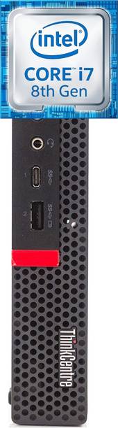 Hayyo ThinkCentre Tiny Desktop | Core i7 - 8700 Hexa-Core [MLY] Intel® Core™ i7 (8th Gen) [6 Cores, 12 Threads, Upto 4.60 GHz] (32 GB RAM/Intel® UHD 4K 630 Graphics/1 TB SSD Capacity/Windows 11 Pro) Mini Tower with MS Office
