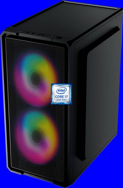 Longan Intel Core i7-2600 Quad Core [8MB Smart Cache, Up to 3.80 GHz] [KGY-N5] Intel® Core™ i7 - 2600 Processor | Dual RGB Fans | Gaming PC (8 GB RAM/Intel UHD 2000 Graphics/256 GB SSD Capacity/Windows 11 Pro) Gaming Tower with MS Office