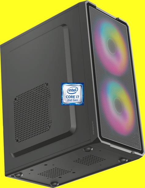 DOPETECH Core™ i7 - 2600 Processor [8MB Smart Cache, 3.40 GHz] [BEP-N5] Gaming PC with RGB Fans | Intel® Core™ i7-2600 Processor (8 GB RAM/Intel® HD Graphics/256 GB SSD Capacity/Windows 11 Pro) Mini Tower with MS Office