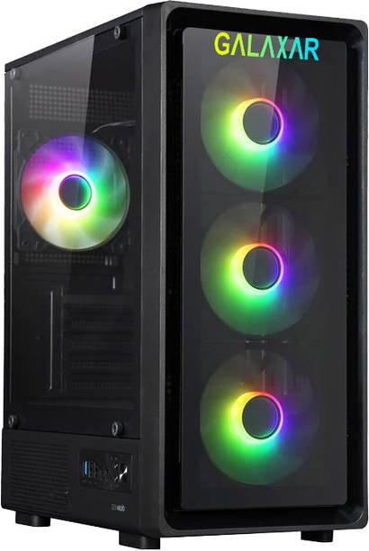 GALAXAR GLX I5 3470-16GB-256GBNVME GAMING Intel Core i5-3470 Processor (16 GB RAM/Intel® HD Graphics 2500 Graphics/500 GB Hard Disk/256 GB SSD Capacity/Windows 11 Pro/1 GB Graphics Memory) Gaming Tower with MS Office