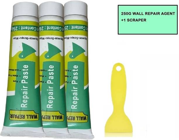 MetriteINDIA 3QTY Waterproof Wall Crack Filler paste For Wall, Tiles GAP, Wood & Plaster T26 Crack Filler