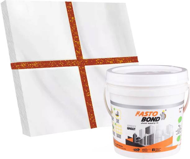 Fastobond Glitter Epoxy Tile Grout 3 Components Copper Brown Golden Crack Filler