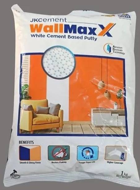 J K WALL PUTTY WHITE CEMENT BASED WALL PUTTY 1KG Crack Filler