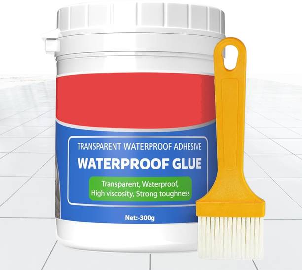 LE Transparent Adhesive Waterproof Glue for Roof Cracks, Bathroom Walls & Tiles Crack Filler