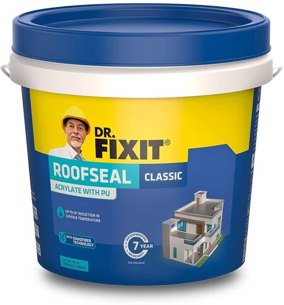 Pidilite Roofseal Classic, Waterproofing Solution for Homes, Terraces, Roofs Crack Filler