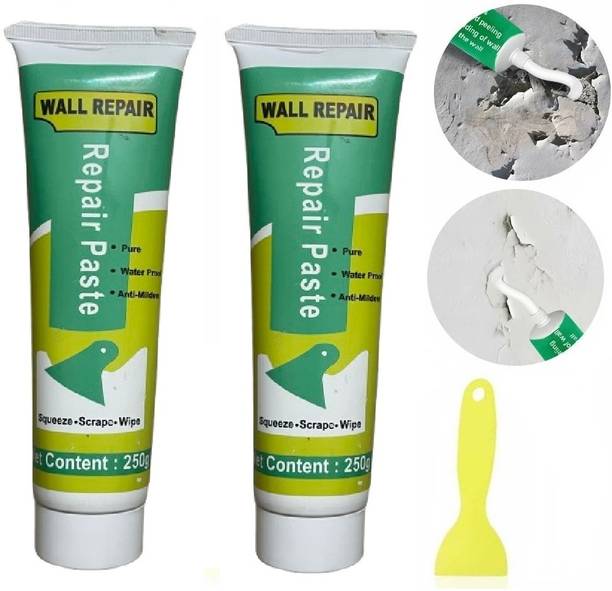 My Machine 2QTY Waterproof Wall Crack Filler paste For Wall, Tiles GAP, Wood & Plaster N61 Crack Filler