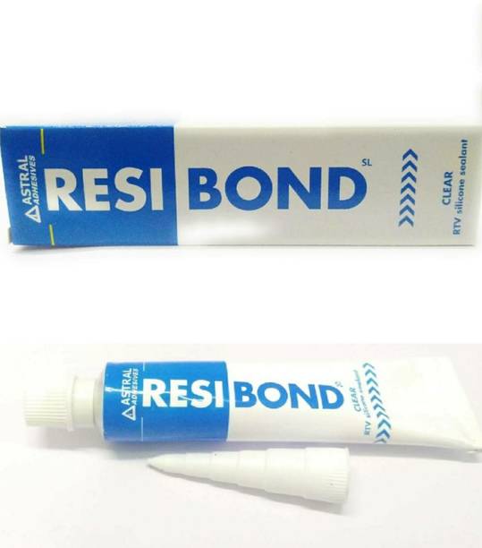 resibond RTV Air Drying Clear 50ml Silicone Sealant Crack Filler