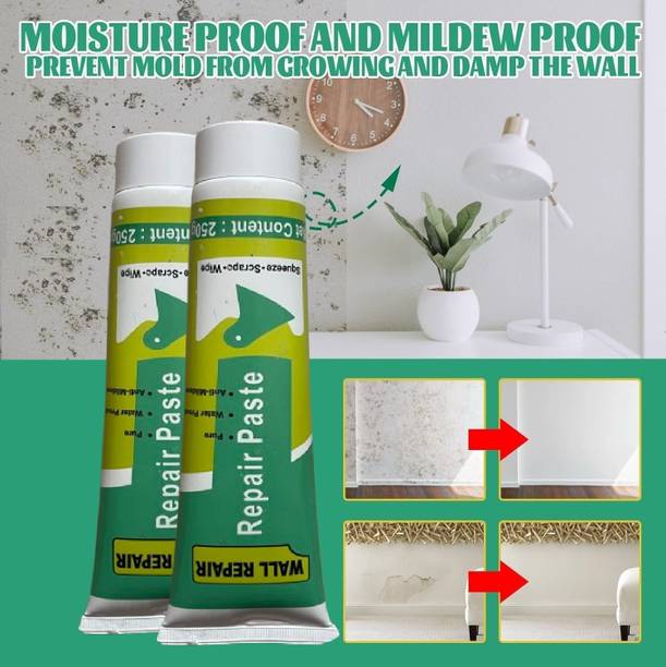 My Machine 2QTY Waterproof Wall Crack Filler paste For Wall, Tiles GAP, Wood & Plaster N37 Crack Filler