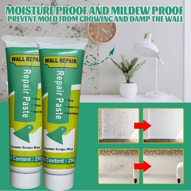 My Machine 2QTY Waterproof Wall Crack Filler paste For Wall, Tiles GAP, Wood & Plaster N35 Crack Filler