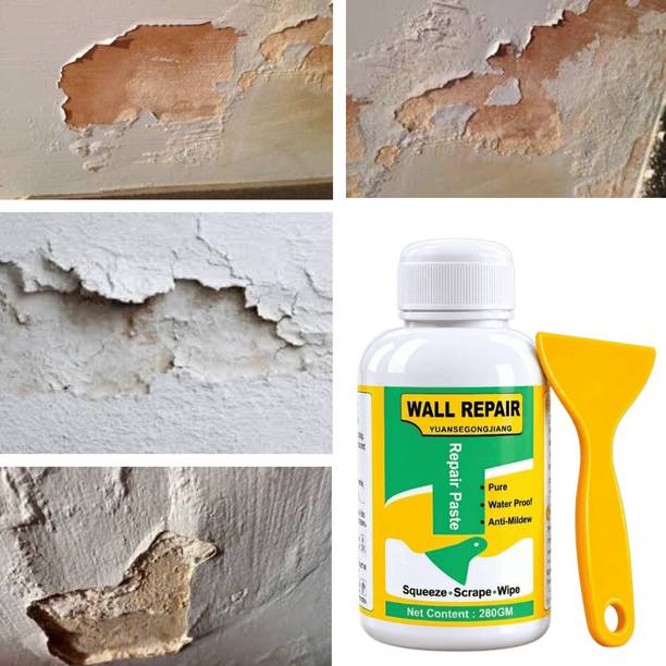 Rahipa Wall Repair Paste Crack Filler Waterproof White Wall Putty with Scraper Crack Filler