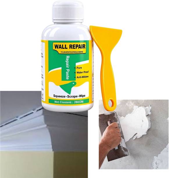 Rahipa Wall Crack Filler Paste Waterproof White Repair Compound Tool Kit Crack Filler