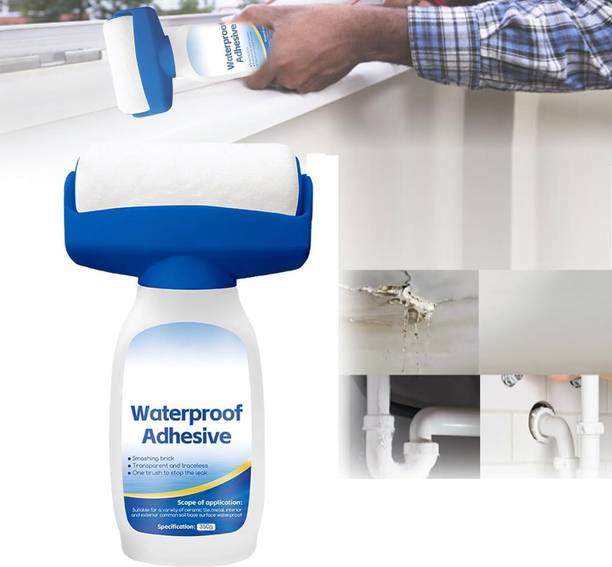 SPIRITUAL HOUSE Waterproof Coating With Roller Crack Filler (500 g) Crack Filler