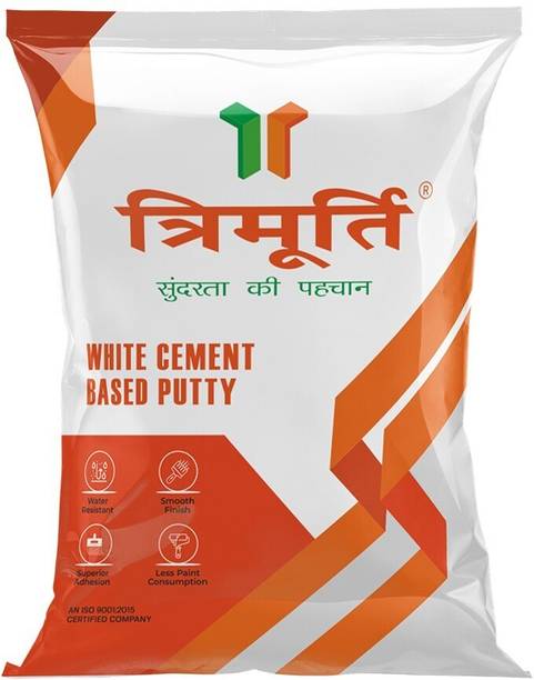 Trimurti Wall Putty Powder for Durable & Smooth Surface - Interior & Exterior Wall Crack Filler