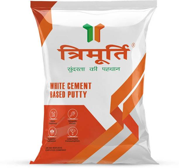 Trimurti Wall Putty Powder for Durable & Smooth Surface - Interior & Exterior Wall Crack Filler