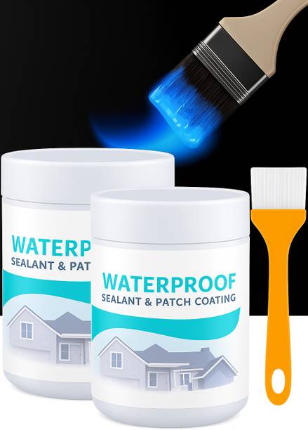 Zx Transparent Waterproof Glue for Roof Water Leakage Glue pack of 2 Crack Filler