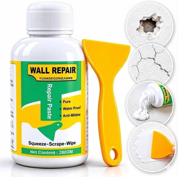 Rahipa Wall Repair Paste Crack Filler Waterproof White Wall Putty with Scraper Crack Filler