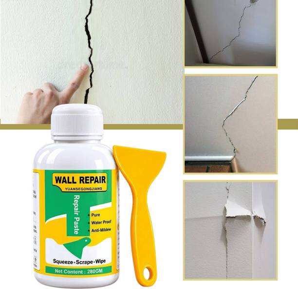 Rahipa Wall Repair Paste Waterproof Crack Filler Putty with Scraper Tool Pack of 1 Crack Filler