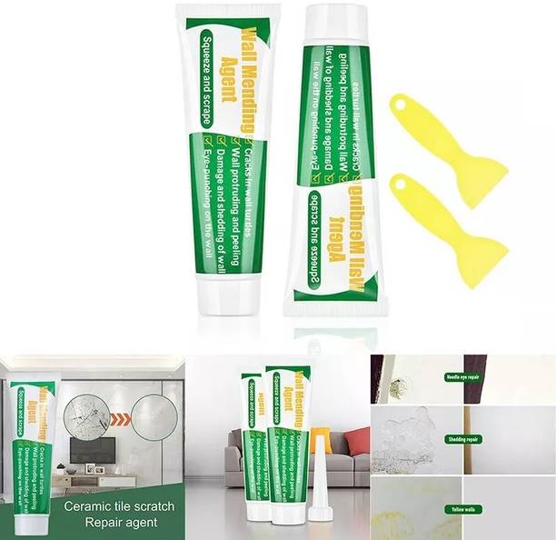 My Machine 2QTY Waterproof Wall Crack Filler paste For Wall, Tiles GAP, Wood & Plaster N74 Crack Filler
