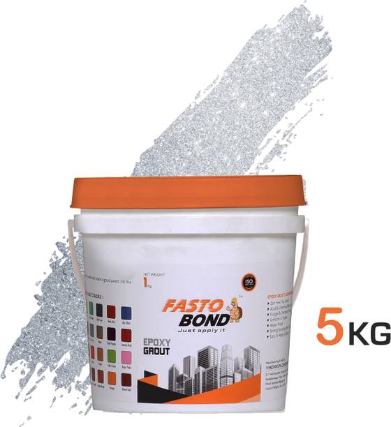 Fastobond Full Glitter 1 Kg Epoxy Tile Grout 3 Components Sp. Silver Crack Filler