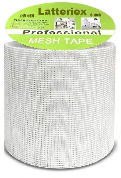 Latteriex Fibre Mesh 145 GSM / Murga Jaali ( 6 INCH X 50 MTR.) Waterproofing Roof Crack Filler