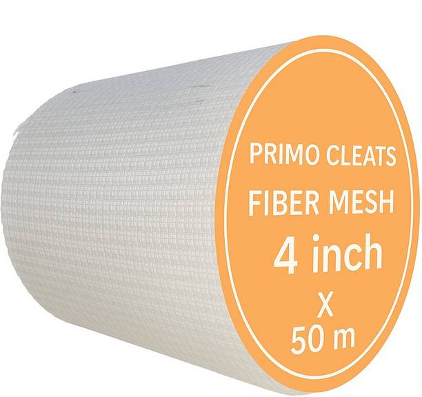 Primo Cleats 145 GSM Fiber Mesh Roll – 4 Inch (100mm) x 50 Meter Crack Filler