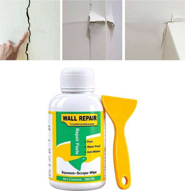 Rahipa Wall Crack Repair Paste White Waterproof Filler with Scraper Tool Crack Filler