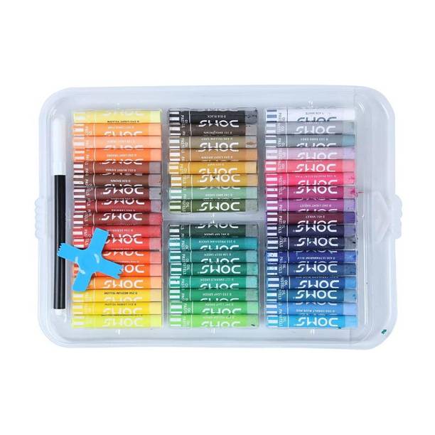 DOMS Oil Pastel 50 Shades Plastic Pack