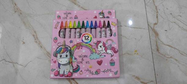 Madhvi Saigal UNICORN CRAYONS COLORS