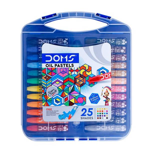 DOMS OIL Pastel 25 Shades (Hexagonal)