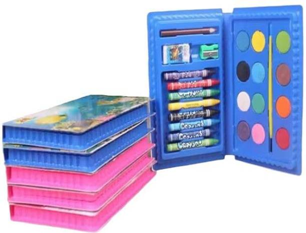 Le Delite 5 Gift Crayon Color Sets for Kids | Smooth&Vibrant Colors | School&Art Supplies