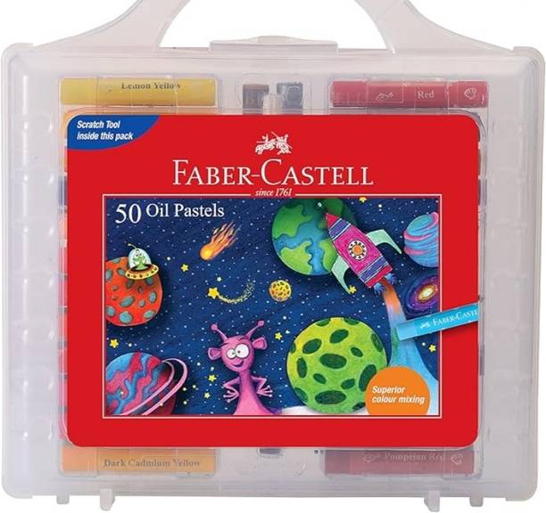 FABER-CASTELL OIL PASTELS (50 SHADES)