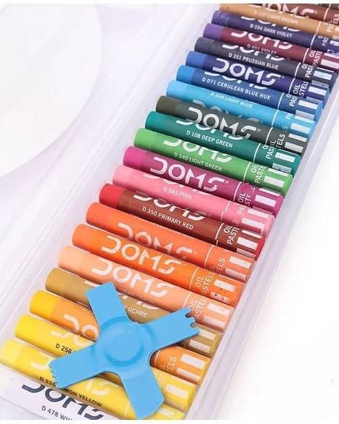 DOMS Oil Pastels Crayons SML 25 Shades