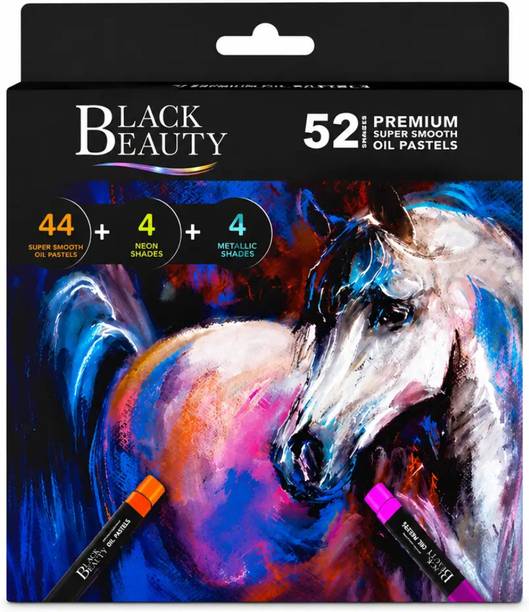 Rai Exclusive Black Beauty Super Smooth 52 shades Premium oil pastels