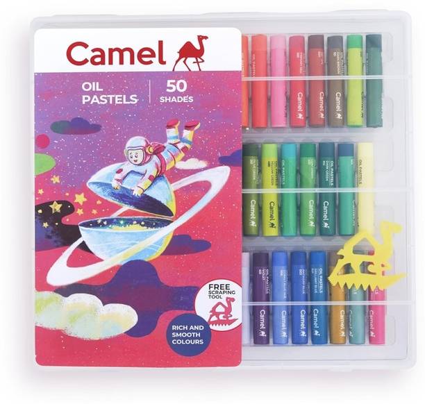 Camlin 4329540 - CAMEL OIL PASTELS 50 SHADES