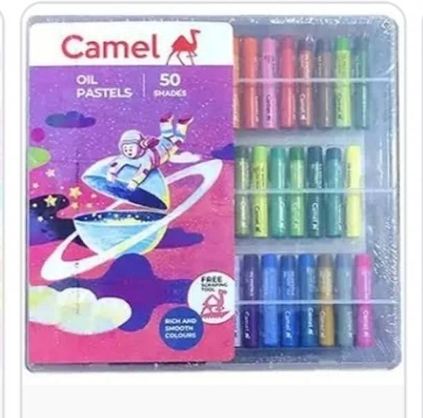 Camlin Kokuyo Oil pastel 50 shades multicolour
