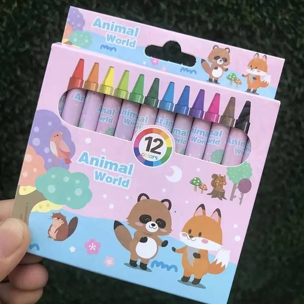 Radhya Accessories Crayons colors for girls (Pack of 2) Set for school kids Birthday Return Gift
