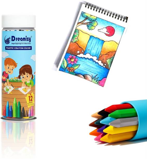 Dreamizy Super quality non toxic plastic crayons