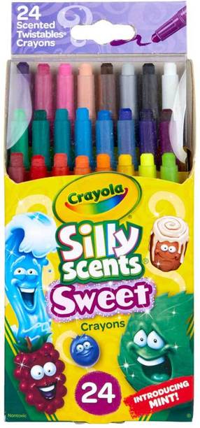Crayola Kiddies India International Pvt Ltd Silly Scents Sweet Mini Twistables Scented Crayons
