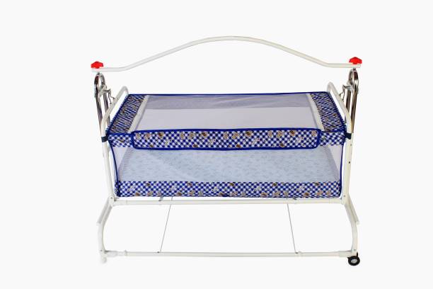 Infanto Compact Cradle With Swing Lock Facility | Easy Flat Folding