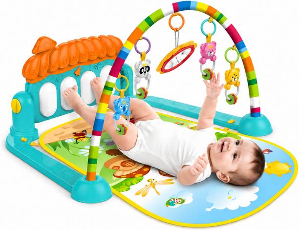 Learn With Fun Kick & Play Musical Keyboard Mat Piano Baby Play Mat Gym & Fitnes