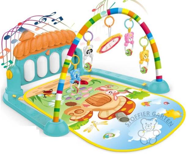 BUMTUM Baby Activity Playmat Kick & Play Musical Gym Piano