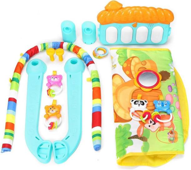 N2J2 SHOP Baby Activity Playmate Gym and Fitness Rack with Hanging Rattles Toys for child