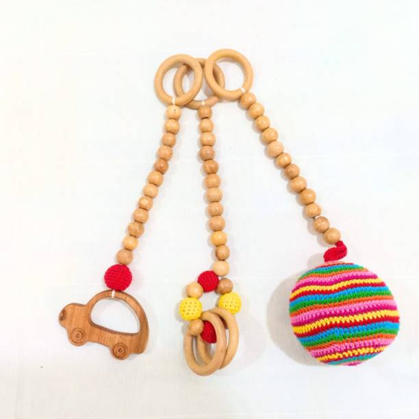 Taruh Play Gym Crochet Hanging Toys (Ball Theme)