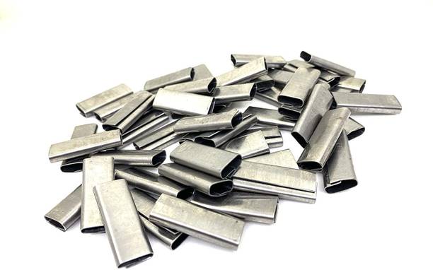 NDPlastic Strapping Clip Packaging Iron Clip for Manual Starp Packaging Size 12mm. 1 Kg Pack Manual Crimper