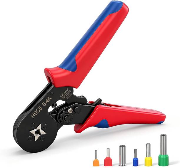 higadget Ferrule Crimper Tool Ferrule Crimping Tool Plier for Wire End Terminals - Manual Crimper