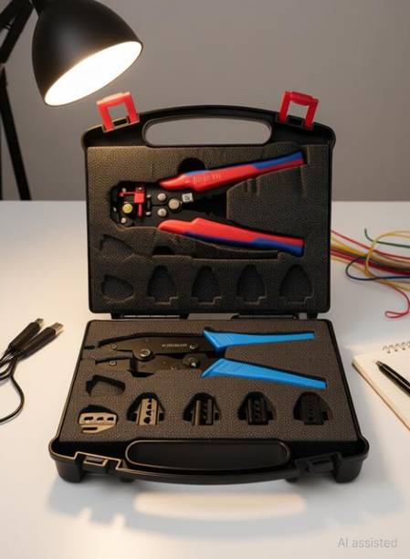 DeHMY VX-9CQR crimping tool Ratcheting Wire Stripper Cable Terminal Crimper Pliers For MC4 Manual Crimper
