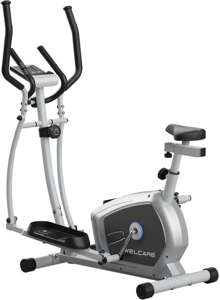 WELCARE WC6044 Elliptical with LCD, Hand Pulse, Adjustable Seat Anti Slip Pedal Home Use Cross Trainer