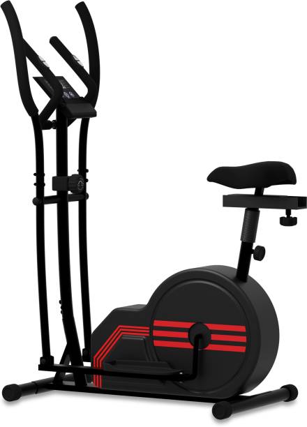 Durafit CrossFit Pro1 Elliptical | Home Workout| Max. User Weight 120 Kg | LCD Display Cross Trainer